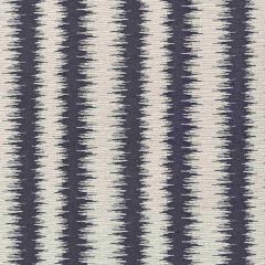 Scalamandre Konya Ikat Stripe Indigo SC 000527138 Modern Luxury Collection Multipurpose Fabric