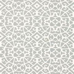 Scalamandre Anshun Lattice Pewter SC 000616559 Oriana Collection Multipurpose Fabric