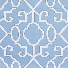 Scalamandre Ming Fretwork Delft SC 000627012 Oriana Collection Multipurpose Fabric