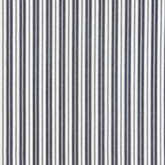 Scalamandre Devon Ticking Stripe Indigo SC 000627115 Chatham Stripes & Plaids Collection Multipurpose Fabric