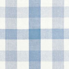 Scalamandre Westport Linen Plaid Sky SC 000727135 Chatham Stripes & Plaids Collection Multipurpose Fabric