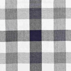 Scalamandre Westport Linen Plaid Navy SC 000827135 Chatham Stripes & Plaids Collection Multipurpose Fabric