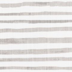 Stout Zachary Taupe 3 Just Stripes Collection Multipurpose Fabric