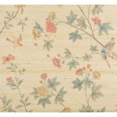 Lee Jofa Beaujeu Gc Petal / Jade P2016105-175 by Aerin Wallpapers Collection Wall Covering