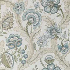Lee Jofa Wimberly Paper Aqua / Sage 2020101-1323 Avondale Wallpaper Collection Wall Covering