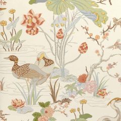 Lee Jofa Luzon Paper Apricot 2020105-223 Mindoro Wallpaper Collection Wall Covering