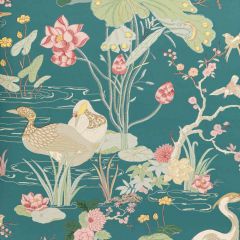 Lee Jofa Luzon Paper Lagoon 2020105-357 Mindoro Wallpaper Collection Wall Covering
