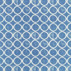 Lee Jofa Circles Wallpaper Azure 3520-5 Blithfield Collection Wall Covering