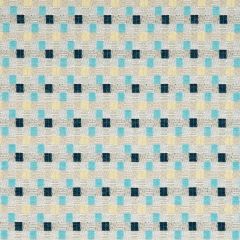 Baker Lifestyle Skane Aqua / Indigo / Linen PF50347-4 Homes and Gardens II Collection Multipurpose Fabric