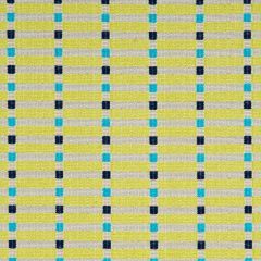 Baker Lifestyle Tretten Turquoise / Lime / Indigo Pf50348-2 Homes and Gardens II Collection Multipurpose Fabric