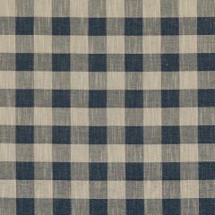 Baker Lifestyle Block Check Indigo Pf50490-680 Block Weaves Collection Indoor Upholstery Fabric