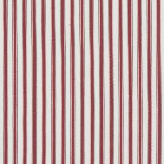 Baker Lifestyle Sherborne Ticking Red Pf50505-450 Bridport Collection Multipurpose Fabric