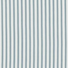 Baker Lifestyle Sherborne Ticking Aqua Pf50505-725 Bridport Collection Multipurpose Fabric