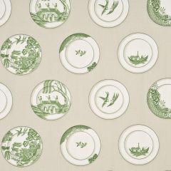 Baker Lifestyle Porcelain Green PP50329-3 Opera Garden Collection Multipurpose Fabric