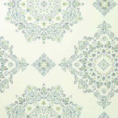Baker Lifestyle Parvani Teal / Lime 78034-3 Echo Heirloom India Collection Wall Covering