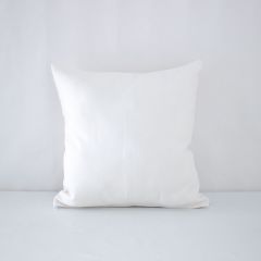 Indoor/Outdoor Sunbrella Sailcloth Salt - 18x18 Throw Pillow