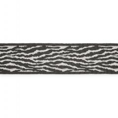Scalamandre Tiger Tape Charcoal SC 0003T3310 Isola Collection Trim