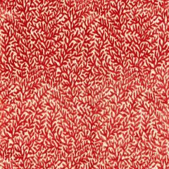 Scalamandre Corallina Velvet Carnelian SC 000427077 Jardin Collection Indoor Upholstery Fabric
