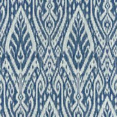 Scalamandre Borneo Ikat Indigo SC 000427196 Isola Collection Contract Upholstery Fabric