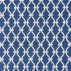 Scalamandre Trellis Weave Denim SC 000727009 Oriana Collection Indoor Upholstery Fabric