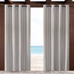 Sunbrella Shore Linen 56054-0000 Outdoor Curtain with Grommets