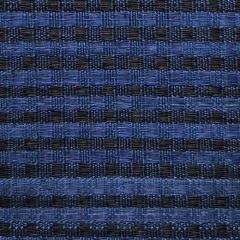 Old World Weavers Dale Horsehair Blue / Black SK 00010681 Horsehair Chapters Collection Indoor Upholstery Fabric