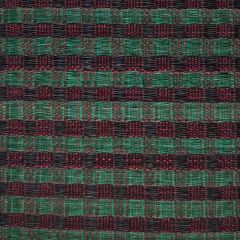 Old World Weavers Dale Horsehair Red / Green / Black SK 00016817 Horsehair Chapters Collection Indoor Upholstery Fabric