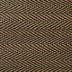 Old World Weavers Milzig Herringbone - Horsehair Brown / Black SK 0002MI65 Horsehair Chapters Collection Indoor Upholstery Fabric