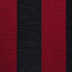 Old World Weavers Breton Horsehair Black / Red SK 0002R205 Horsehair Chapters Collection Indoor Upholstery Fabric