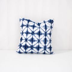 Indoor/Outdoor Sunbrella Midori Indigo - 18x18 Throw Pillow