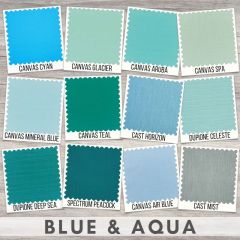 Sunbrella Sample Pack - Blue / Aqua