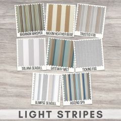 Sunbrella Sample Pack - Light Stripes
