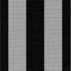 By the Roll - Textilene Sunsure Black / White Cafe T91NCX091 54 inch Sling / Shade Fabric
