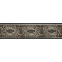 Kravet Design Deco Rays Smoke 30766-1106 Braids Bands and Borders Collection Finishing