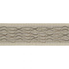 Kravet Design Fine Lines Warm Grey 30767-1106 Braids Bands and Borders Collection Finishing