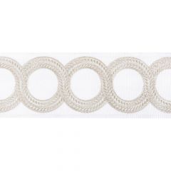 Kravet Couture Looped Tape Platinum 30829-106 Modern Luxe Trimmings Collection Finishing