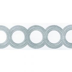 Kravet Couture Looped Tape Silvermist 30829-11 Modern Luxe Trimmings Collection Finishing