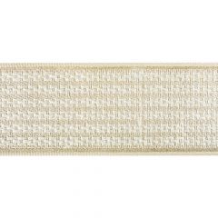 Kravet Couture Chainlink Tape Champagne 30833-16 Modern Luxe Trimmings Collection Finishing