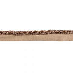 Kravet Couture Luxe Bead Cord Copper 30837-6 Modern Luxe Trimmings Collection Finishing