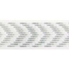 Kravet Couture Chevron Wide Tape Silver 30839-11 Luxury Tapes Collection Finishing