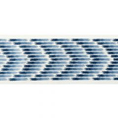 Kravet Couture Chevron Wide Tape Indigo 30839-550 Luxury Tapes Collection Finishing