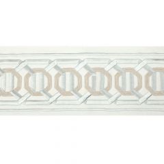 Kravet Couture Octagon Wide Tape Silver 30841-11 Luxury Tapes Collection Finishing
