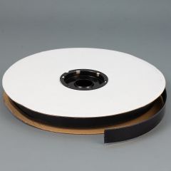 Texacro Nylon Tape Loop 93 Adhesive Backing 1-inch Black Full Rolls Only (25 yards)