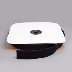 Texacro Nylon Tape Loop #T93 Standard Backing 2 inch Black (50 yard roll)