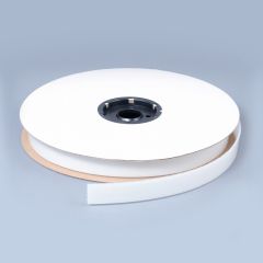 Texacro Nylon Tape Loop #93 Adhesive Backing 1 inch White (25 yard roll)