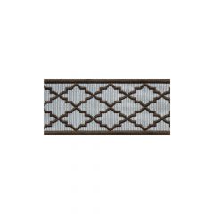 Lee Jofa Moroccan Emb Border Brown 10186-616 Paolo Moschino Passamenterie Collection Finishing