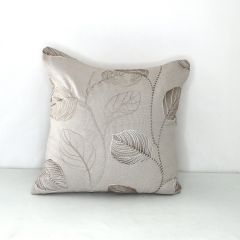 Indoor Patio Lane Trend Linen Botanical - 18x18 Throw Pillow