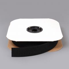 Velcro Brand Polyester Tape Hook #81 Standard Backing 2" Black 190789 (25 yard roll)