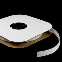 Velcro Brand Nylon Tape Hook #88 Adhesive Backing 1" White 191033 (25 yard roll)