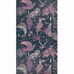 Clarke and Clarke Audubon Pink 009904 Animalia By Emma J Shipley For CandC Collection Wall Covering